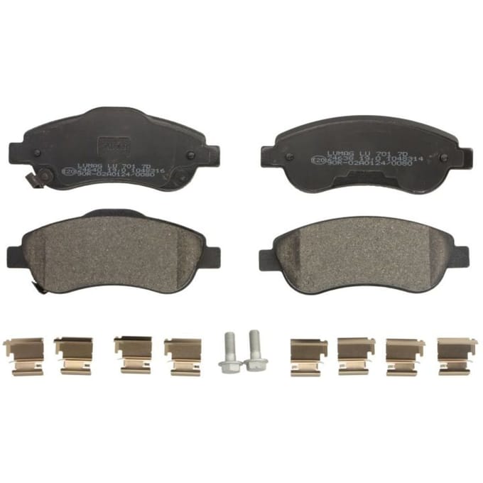 Remblokset BRECK 24638 00 701 00, voor