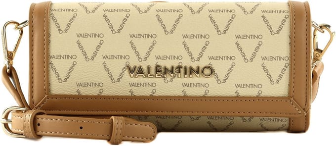 VALENTINO Schoudertas Avondtas Liuto Flap Bag Ecru / Multicolor Crème
