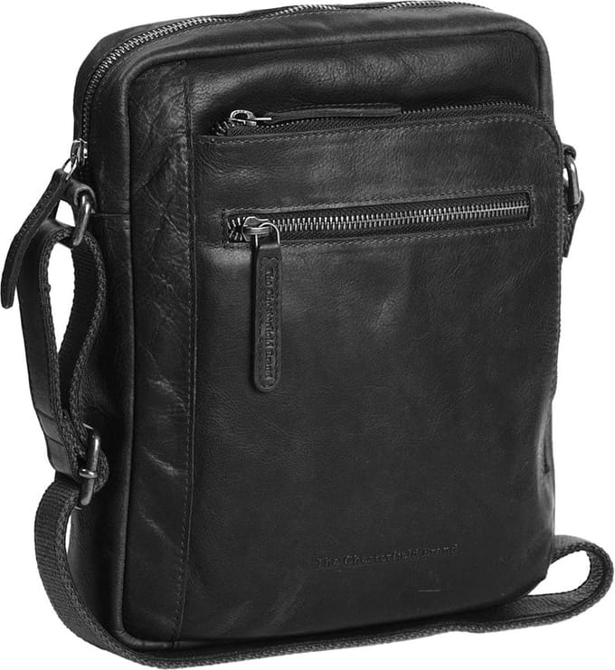 The Chesterfield Brand Schoudertas Dessau Shoulderbag Black Zwart