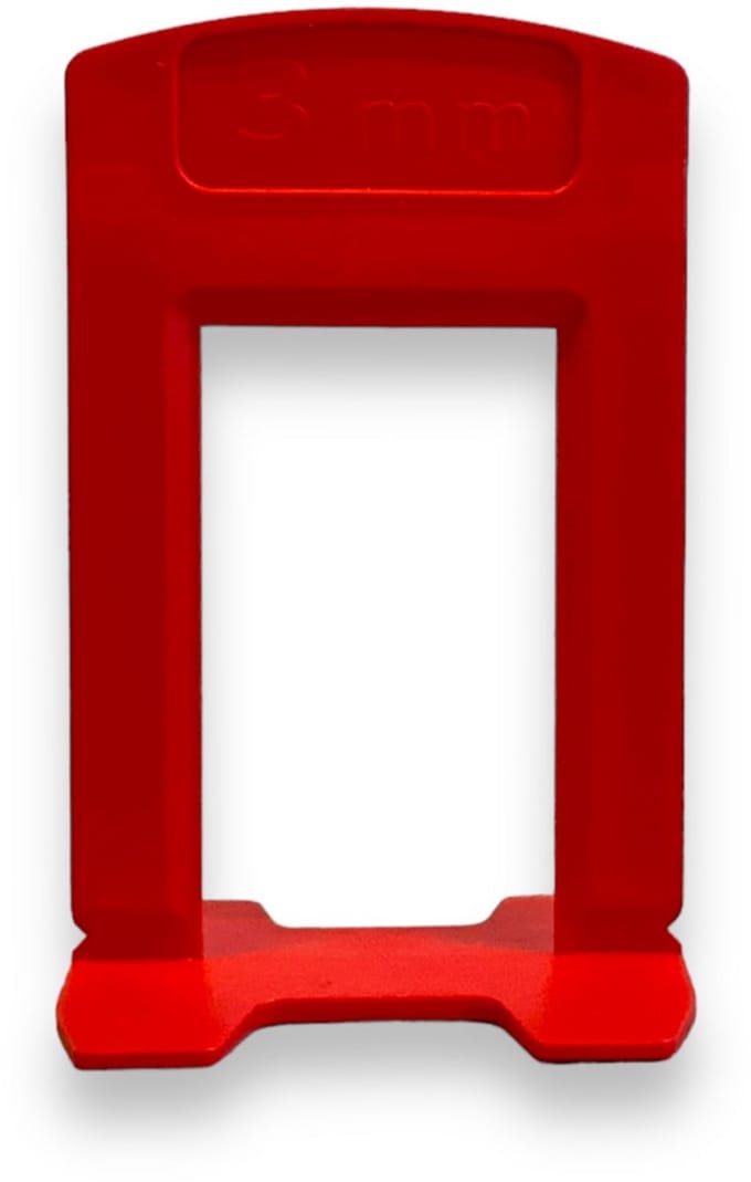 Maxi XL levelling clips 3 mm voor tegels 25–35 mm – 200 stuks