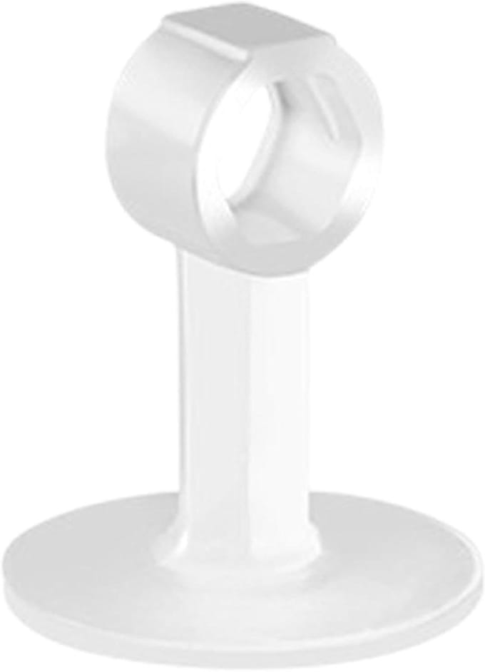 Deuropeningsstop - Deurvanger - Muren Beschermen - Flexibel Siliconen - 65 x 4 cm - Transparant