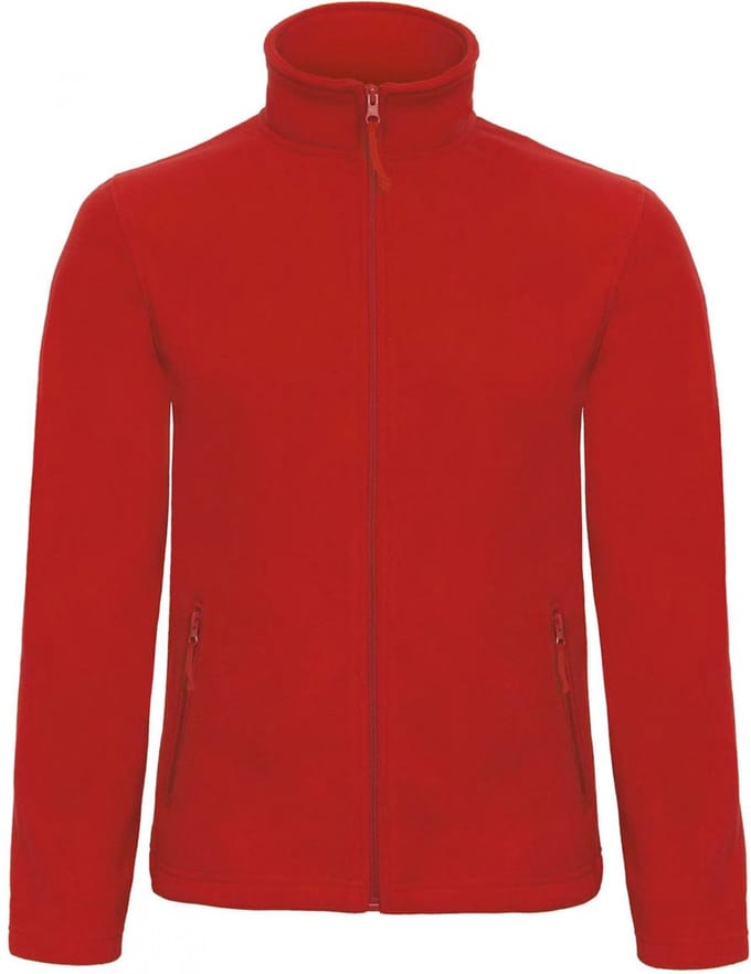 B&C Id.501 Fleece Jacket CGFUI50 - Red - 3XL