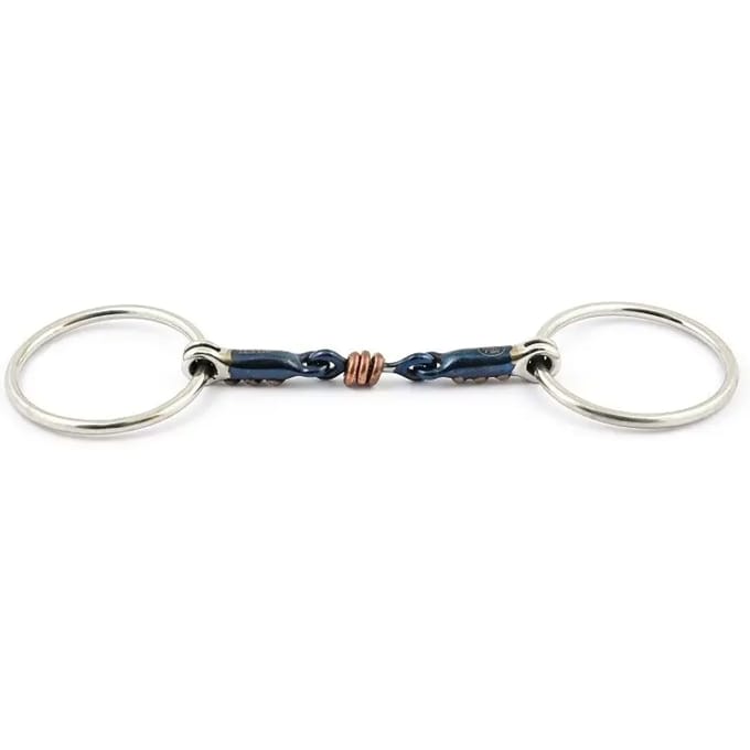 Dubbel bit voor paarden Jump'In Blue Steel