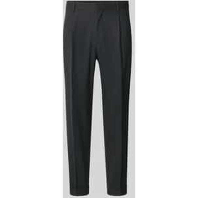 Regular fit pantalon met wol model 'LUIS'