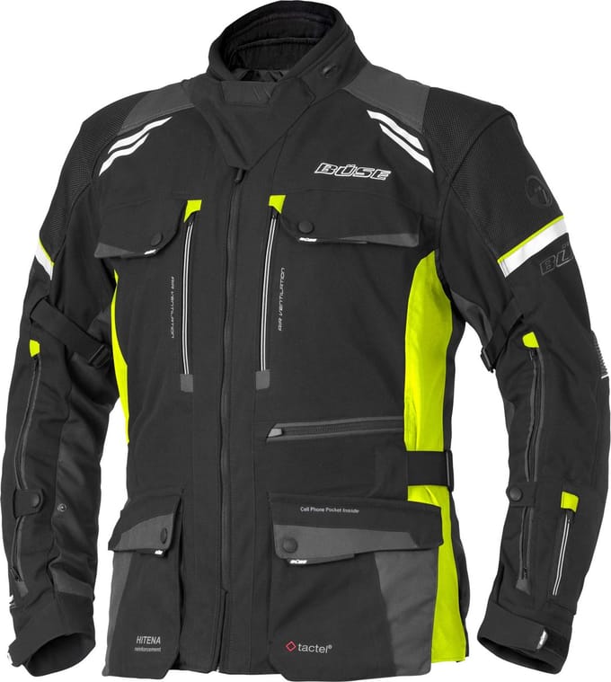 Büse Highland III waterdichte motorfiets textieljas -
