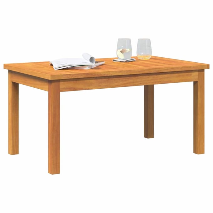 vidaXL - Salontafel - Olie - Natuurlijk - Massief - Acacia - Hout
