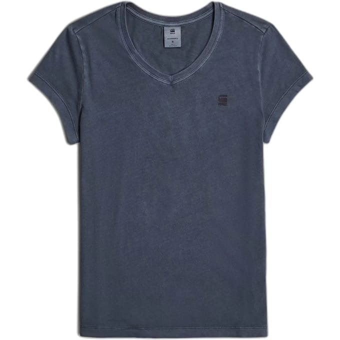 G-Star - Overdyed eyben slim v t 2.0 wmn - Dames - Tops