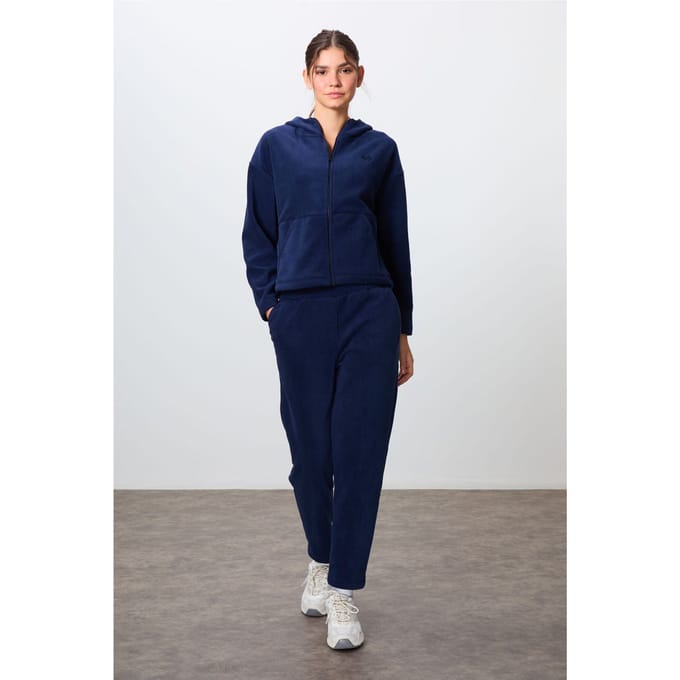 Oversized Hooded Rits Trainingspak Set