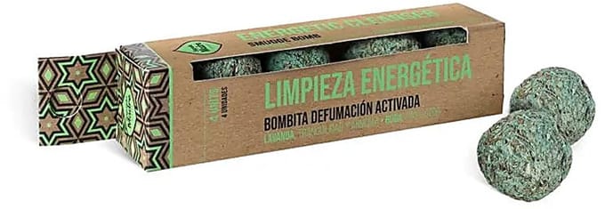 Sagrada Madre - smudge bombs - smudge - energie - lavendel - 4 stuks