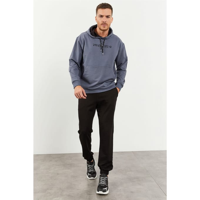 Oversized Hooded Sweatshirt en Broek Set