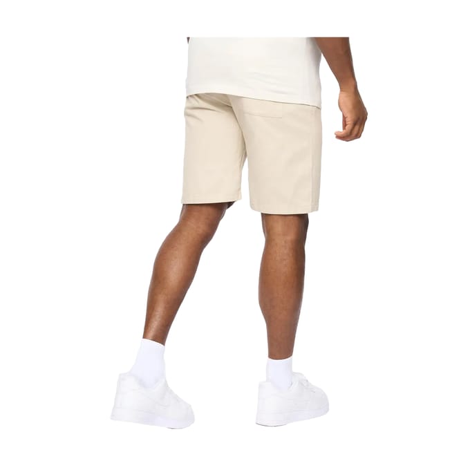 Crosshatch Heren Blansmoore Elastische Normale Vrijetijdsshort (Lichte steen)