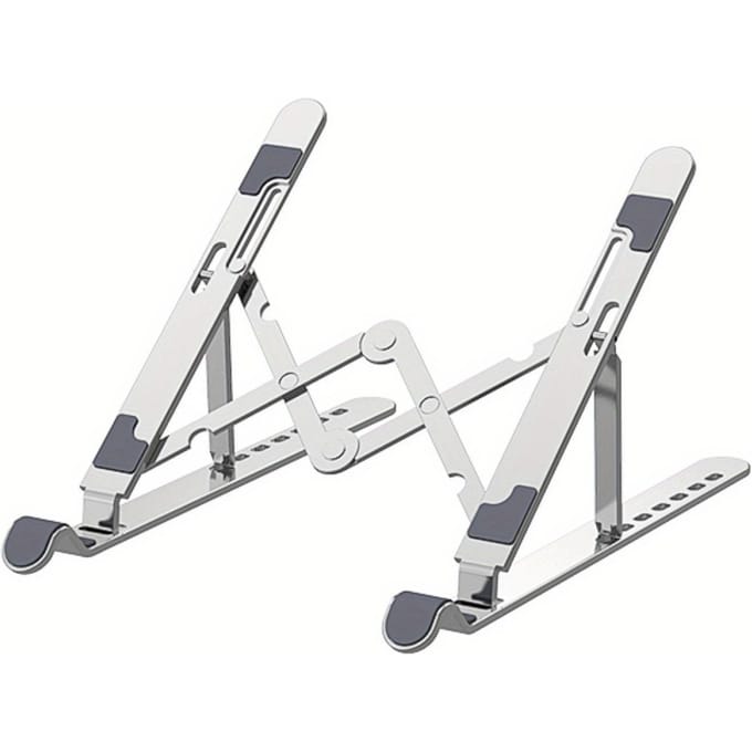 Support pliable pour ordinateur portable de 11 à 17 pouces, support de refroidissement pour ordinateur portable 10-13IN white