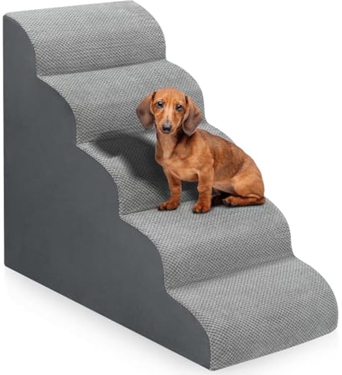 Hondentrap 5-traps antislip voor kleine honden en katten