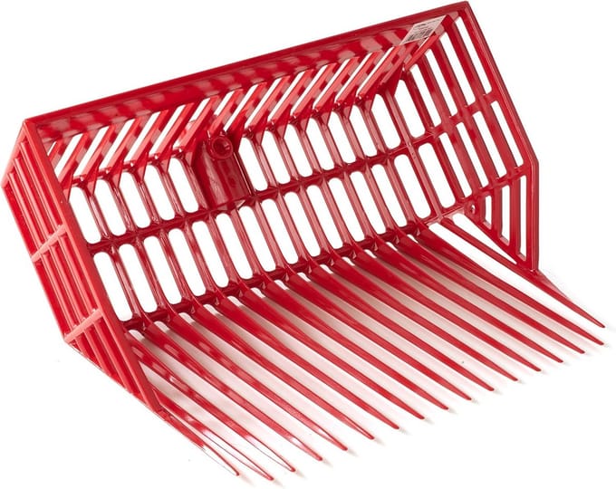 DuraPitch II Vorkhoofd - Duurzaam Polycarbonaat Met Basketbaldesign - Kleur Rood