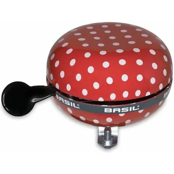 BIG BELL POLKADOT.red/white dots