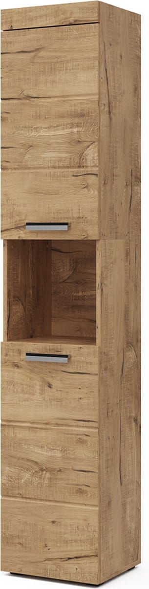 Vicco Luna Badkamerkast – 37 x 190 cm Eiken Wotan