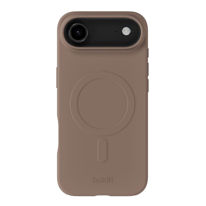 Holdit Soft geschikt voor MagSafe Case geschikt voor iPhone Air - Mocha Brown