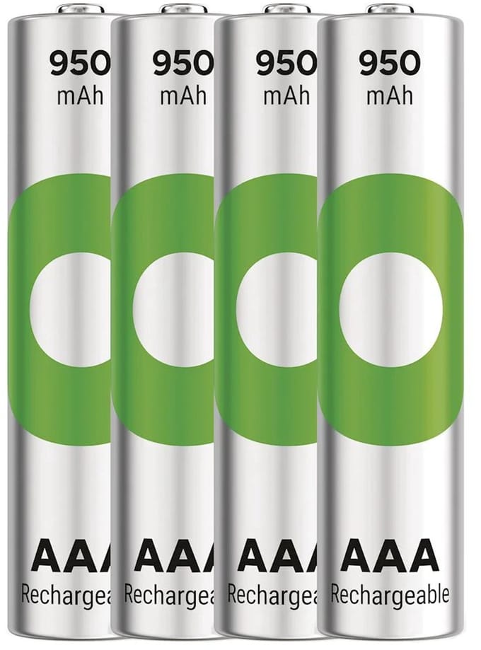 Oplaadbare AAA 950 mAh 4 stuks box