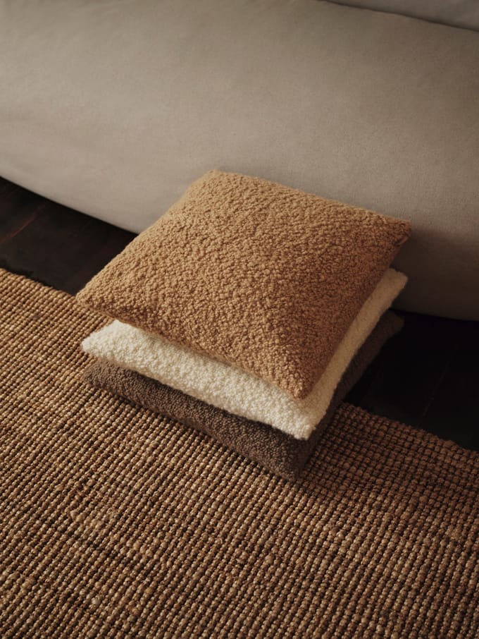 Ferm Living Moor kussen - off-white