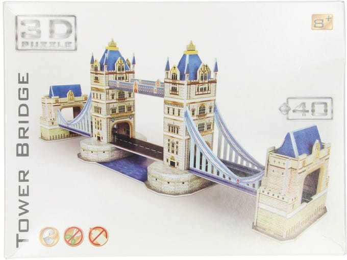 3D Bouwpakket Tower Bridge