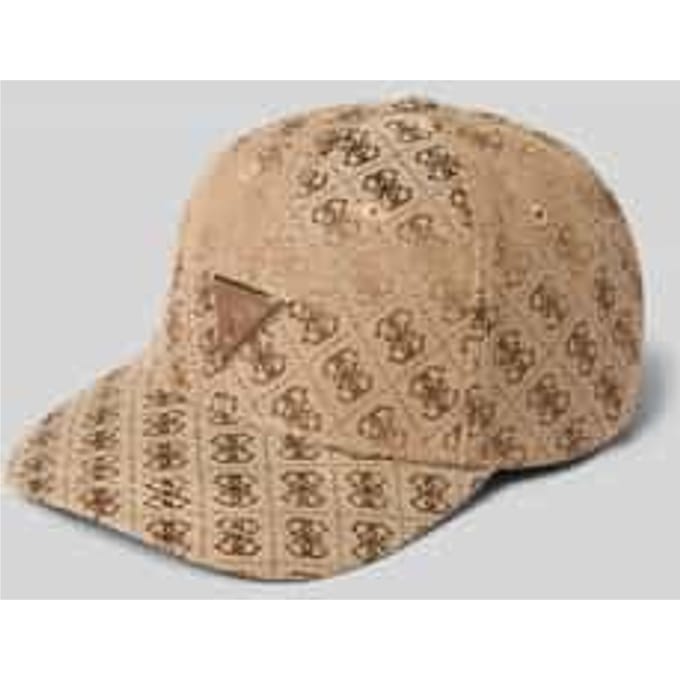 Guess Katya Baseball Cap Petten Dames - Beige - Maat ONESIZE