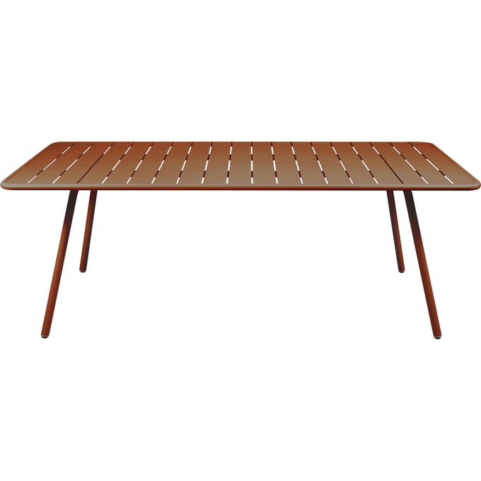 Fermob LUXEMBOURG tafel - E2 gekonfijte sinaasappel - 207 x 100 cm