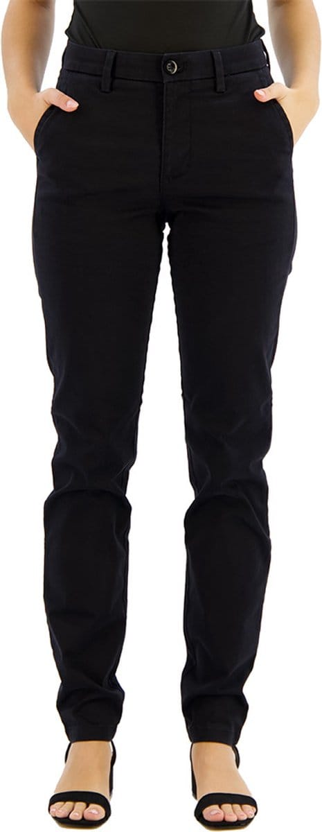 Dockers Weekend Skinny Chino Broek Zwart 27 / Long Vrouw