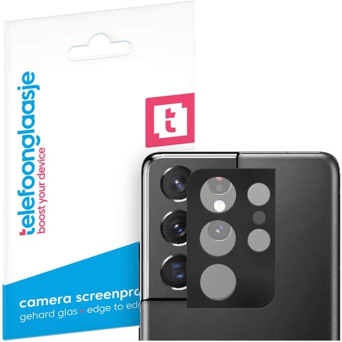 Samsung Galaxy S21 Ultra camera lens screenprotector gehard glas