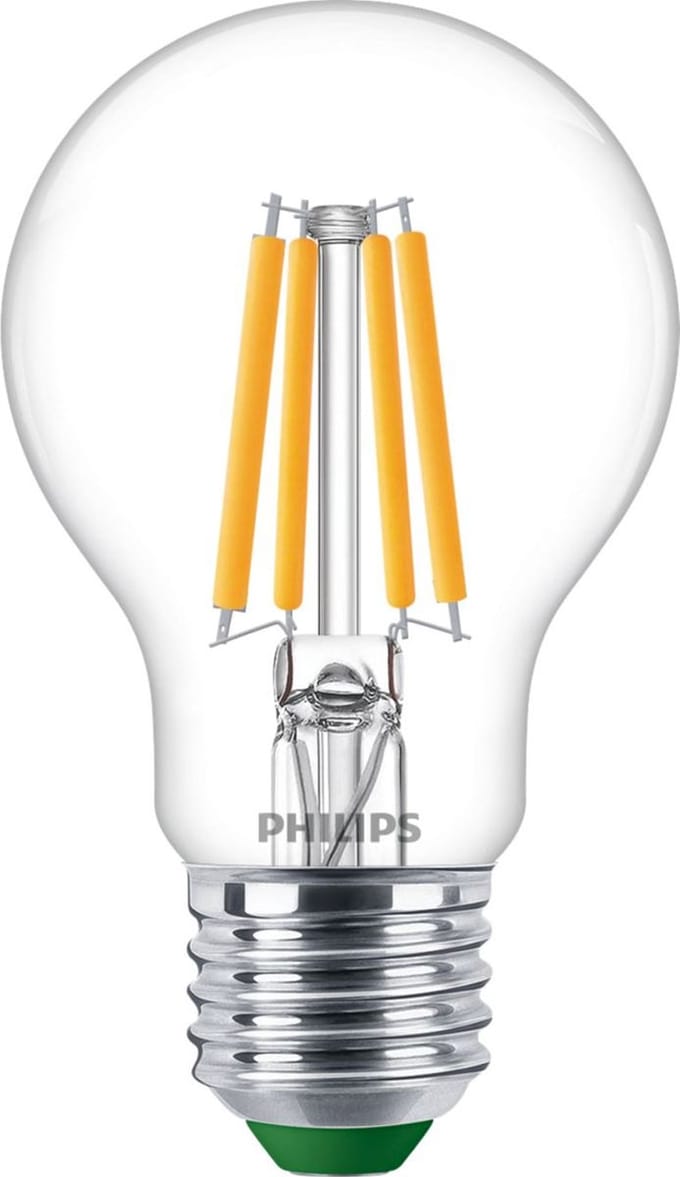 Philips MASTER LED Lamp Ultra Efficient E27 Peer Helder 2.3W 485lm - 827 Zeer Warm Wit | Vervangt 40W