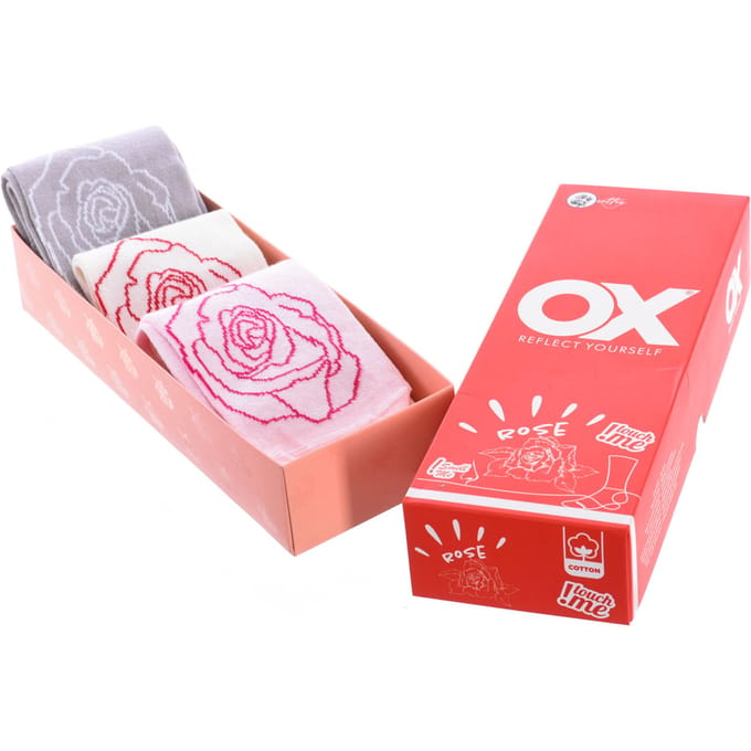 Set van 6 lage sokken OX met frisse geuren