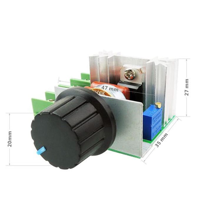 2000W PWM wisselstroom motor snelheidsregelmodule dimmer regelaar 50-220V instelbare spanning 2000W PWM