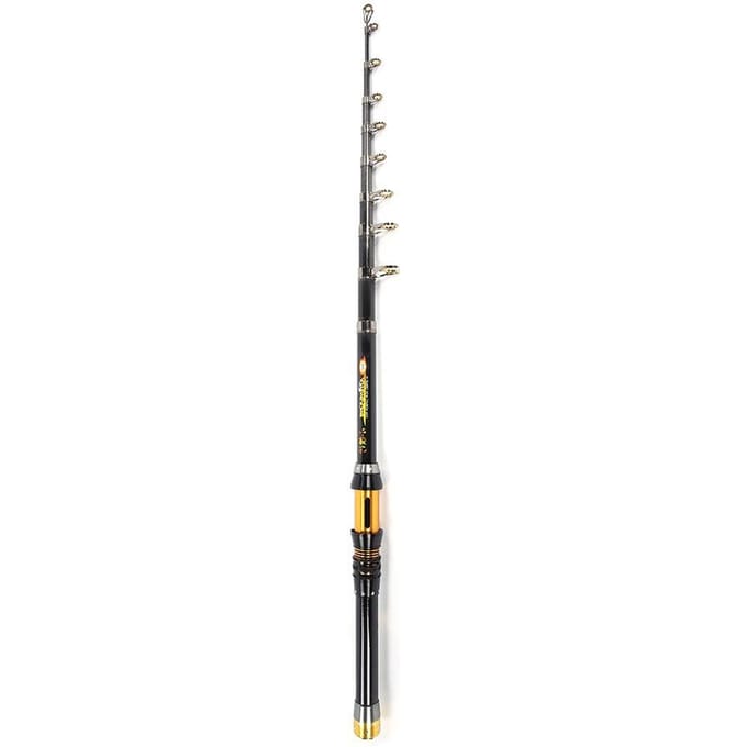Mini Draagbare Zeevis Carbon Hengel Hengel Telescopisch Keramische Draadring 3.0m gray