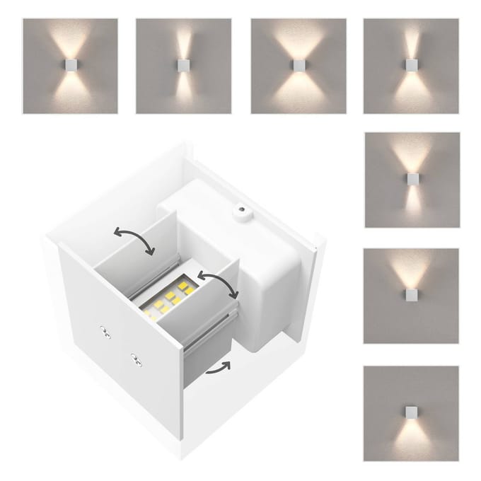 Hama WLAN LED wandlamp, app-besturing, CCT, wit