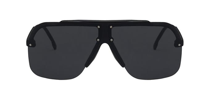 Retro Pilotenbril Black