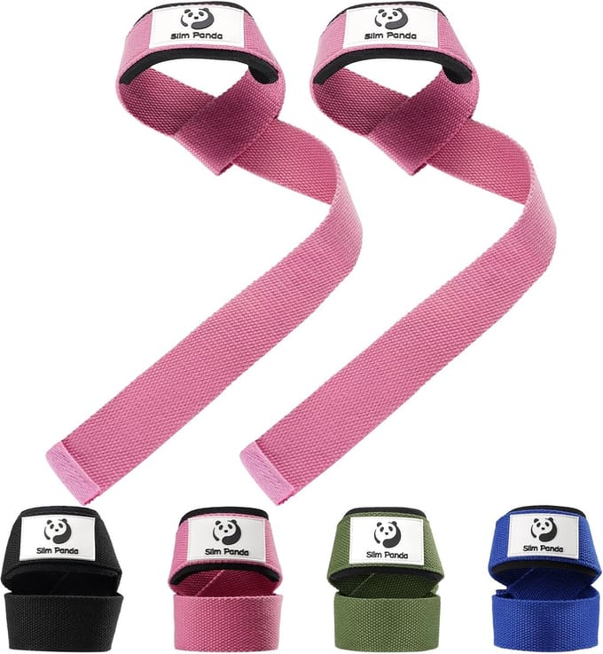 Professionele Gewichtheffen Lifting Straps - 60 cm Anti-slip Padded Straps voor Krachttraining