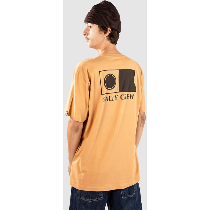 Salty Crew Flagship T-Shirt bruin