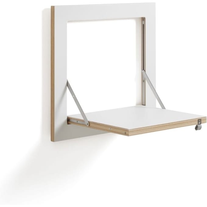Ambivalenz - Fläpps plank 40x40x1 - wit