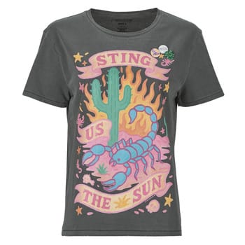 T-shirt Korte Mouw Newtone STING STARLIGHT