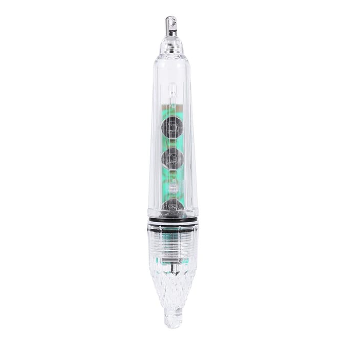 Waterproof LED Fishing Light Lamp Fish Attracting Indicator Baits Light (green light,17cm) groene lichte kleur