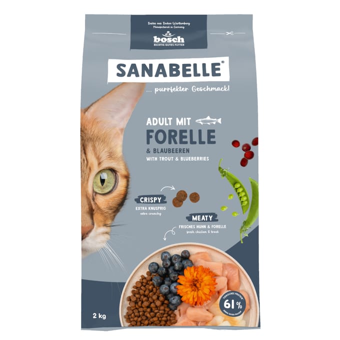 Sanabelle Adult met Forel Kattenvoer - 2 kg