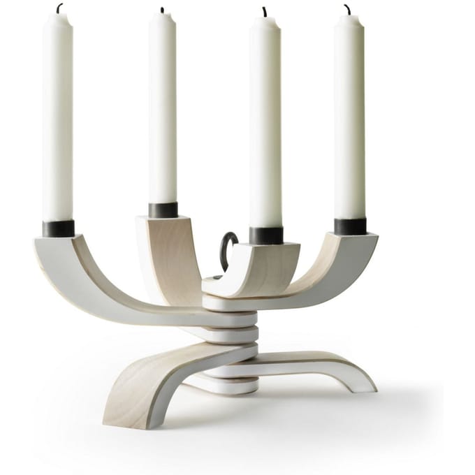 Design House Stockholm - Nordic Light kandelaar - 4-armig - wit