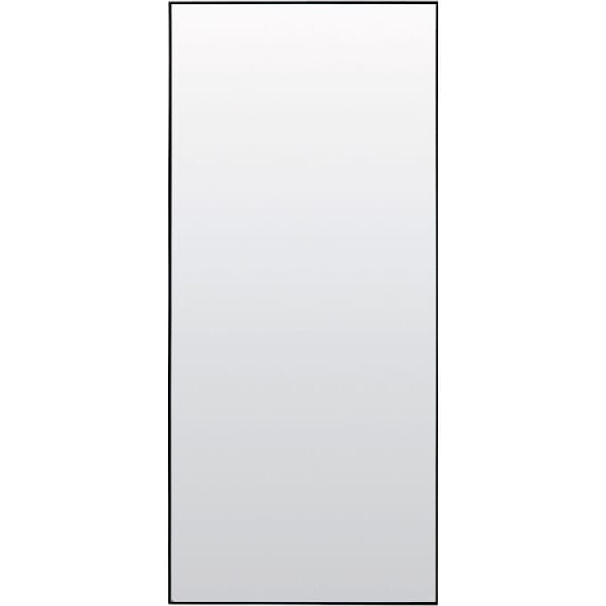 Light & Living spiegel 80x1,5x180 cm zeneta glas+zwart