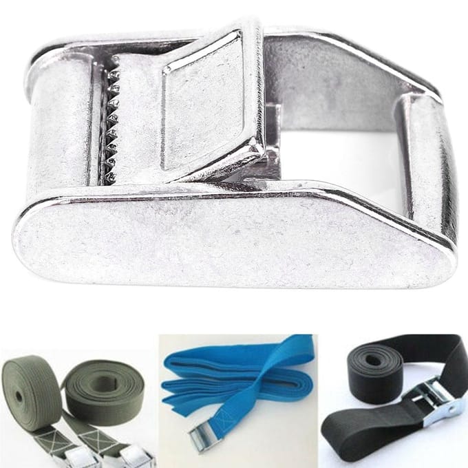 1 boucle de fixation de sangle de ceinture de bateau en acier inoxydable white