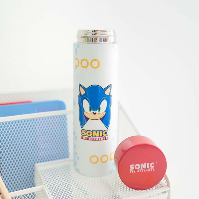 Merkloze Thermosfles Kinderen 420ml - RVS, Lekvrij
