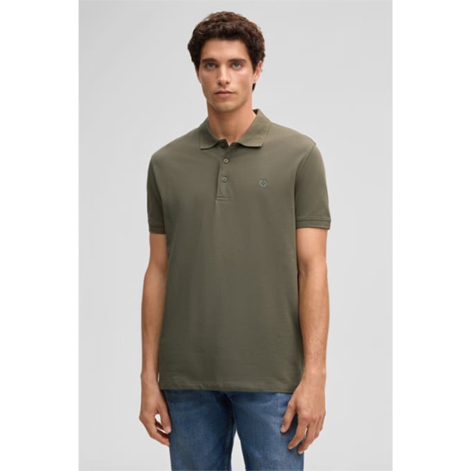 Poloshirt Pino, olijfgroen