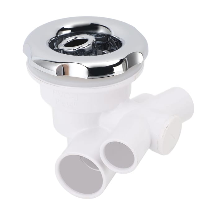 1in-1/2in Badkuip Jet Nozzle Verstelbaar Universeel Bloem Nozzle Massage Spa Jet Vervanging white