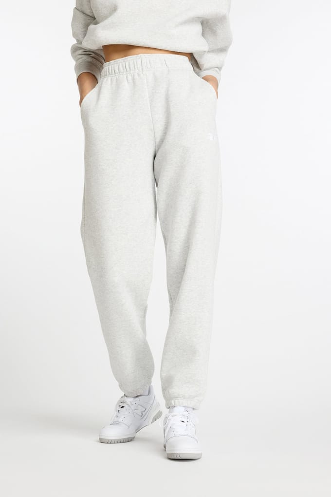 New Balance Sweatpants In Grey Größe: S | Jogginghosen Outlet | Damen | Grau