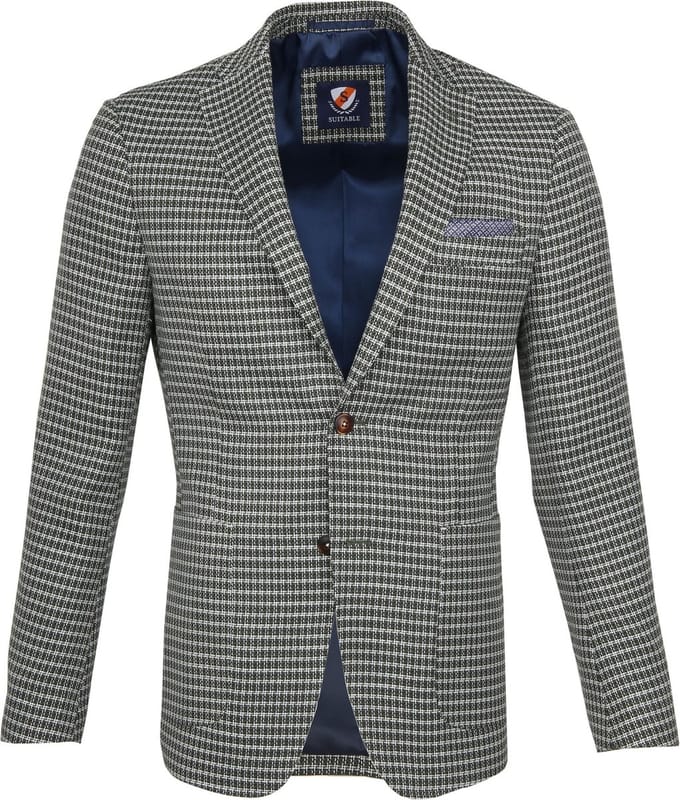 Suitable Blazer Patras Groen - Maat 54 - Heren blazer