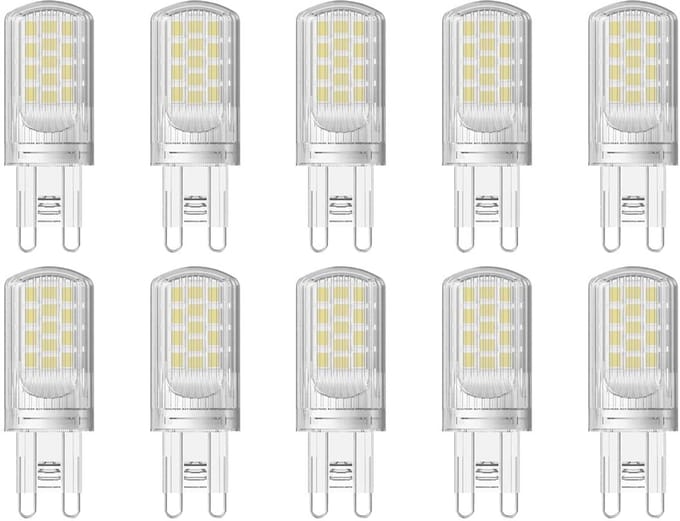 Modee LED Lamp G9 - 4.2W 4000K 470 LM 230V - LED Lamp insteek - Wit Licht - 10 stuks