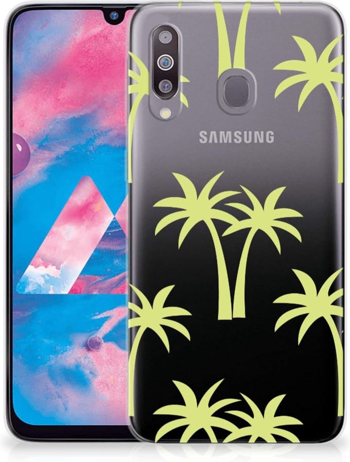 Samsung Galaxy M30 TPU Case Palmtrees